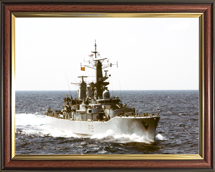 HMS Euryalus (F15) Royal Navy Leander Class Frigate At Speed Photo Print Wall Art Decor - Posters, Prints, & Visual Artwork - by Hampshire Prints (image 9 of 9)