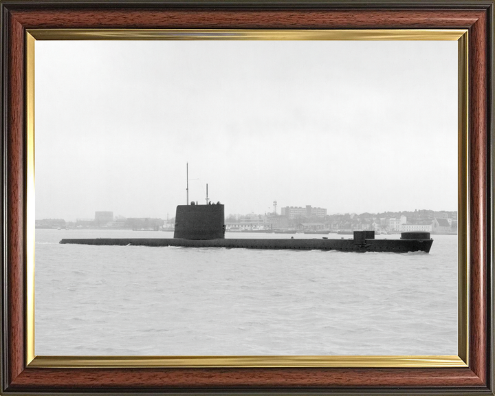 HMS Walrus S08 Porpoise Class Submarine 1986 Photo Print - Posters, Prints, & Visual Artwork - by Hampshire Prints (image 9 of 9)