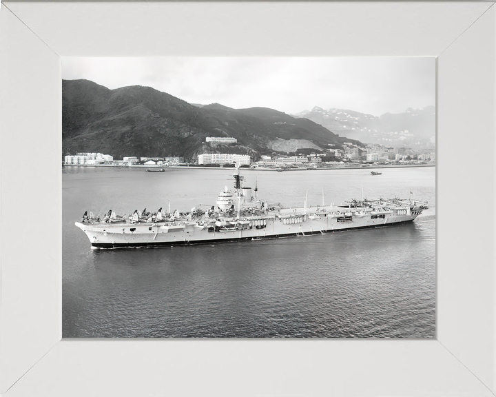 HMS Warrior R31 Colossus Class Aircraft Carrier Entering Harbour Photo Print - Posters, Prints, & Visual Artwork - by Hampshire Prints (image 5 of 9)