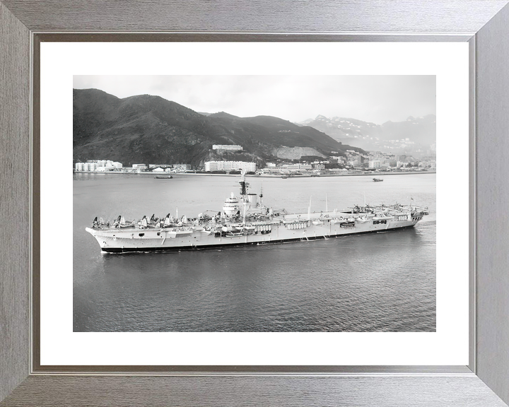 HMS Warrior R31 Colossus Class Aircraft Carrier Entering Harbour Photo Print - Posters, Prints, & Visual Artwork - by Hampshire Prints (image 6 of 9)