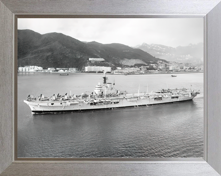 HMS Warrior R31 Colossus Class Aircraft Carrier Entering Harbour Photo Print - Posters, Prints, & Visual Artwork - by Hampshire Prints (image 7 of 9)