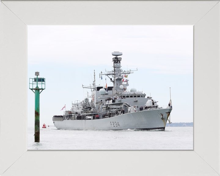 HMS Iron Duke F234 Type 23 Frigate July 2016 Photo Print - Posters, Prints, & Visual Artwork - by Hampshire Prints (image 5 of 9)