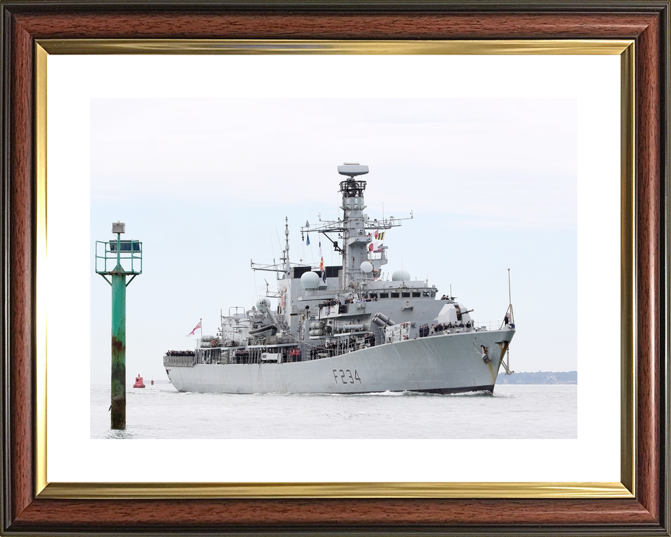 HMS Iron Duke F234 Type 23 Frigate July 2016 Photo Print - Posters, Prints, & Visual Artwork - by Hampshire Prints (image 8 of 9)