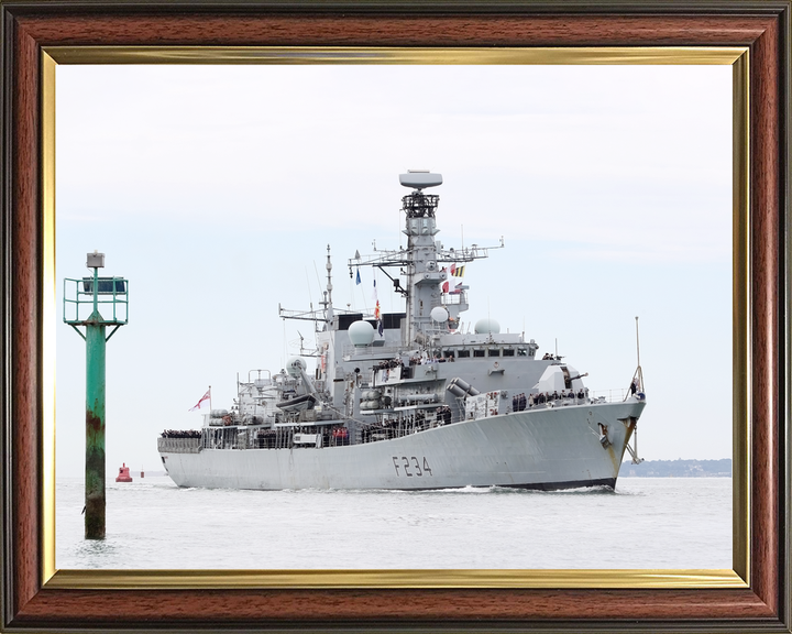 HMS Iron Duke F234 Type 23 Frigate July 2016 Photo Print - Posters, Prints, & Visual Artwork - by Hampshire Prints (image 9 of 9)