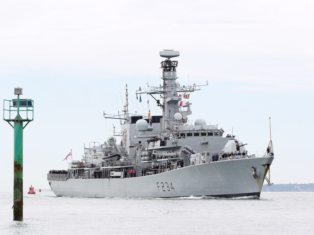 HMS Iron Duke F234 Type 23 Frigate July 2016 Photo Print - Posters, Prints, & Visual Artwork - by Hampshire Prints (image 1 of 9)