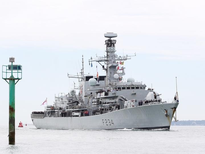 HMS Iron Duke F234 Type 23 Frigate July 2016 Photo Print - Posters, Prints, & Visual Artwork - by Hampshire Prints (image 1 of 9)