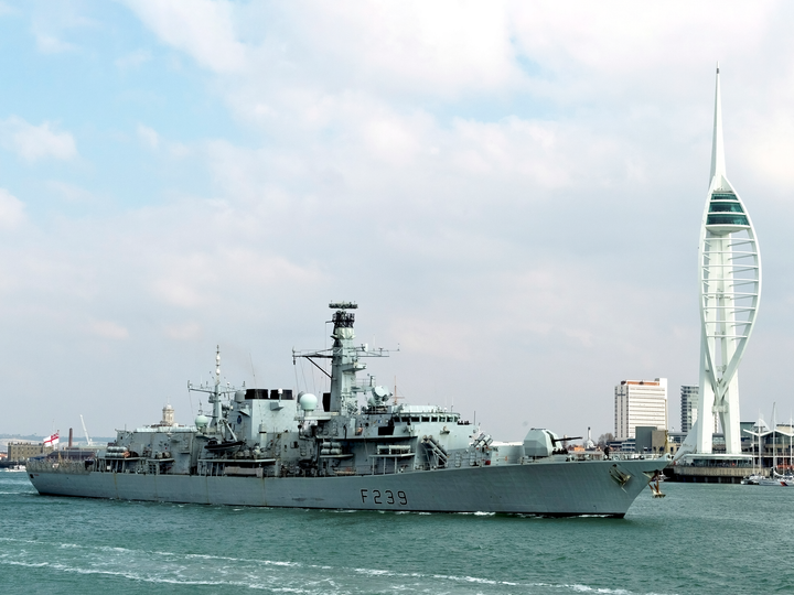 HMS Richmond F239 Type 23 Frigate November 2014