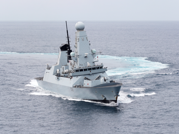 HMS Daring D32 Type 45 Destroyer 9 May 2017