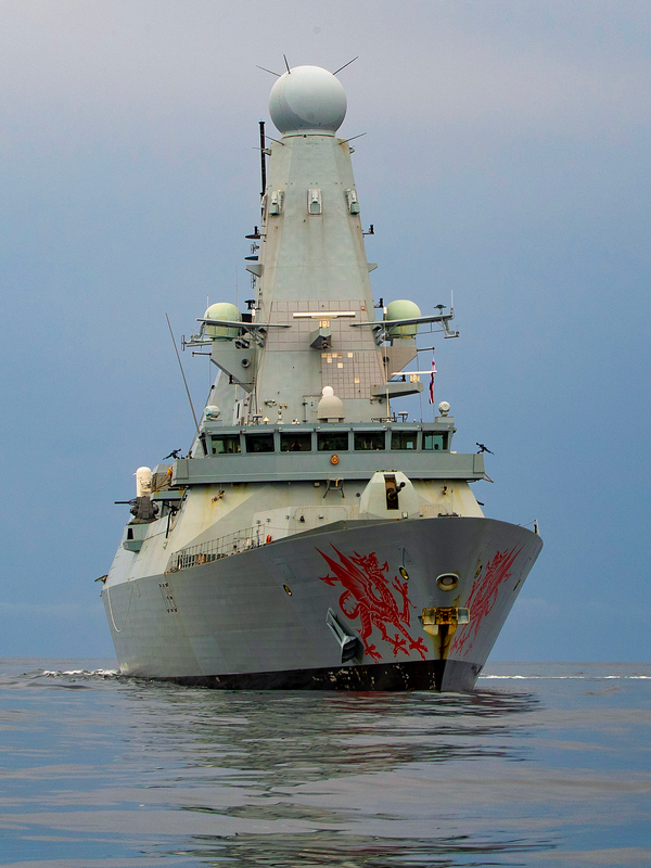 HMS Dragon D35 Type 45 Destroyer June 2018
