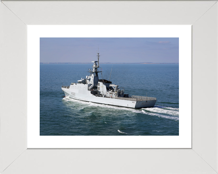HMS Forth (P222) Royal Navy River Class Patrol Ship Port Side View Photo Print Wall Art Decor - Posters, Prints, & Visual Artwork - by Hampshire Prints (image 4 of 9)