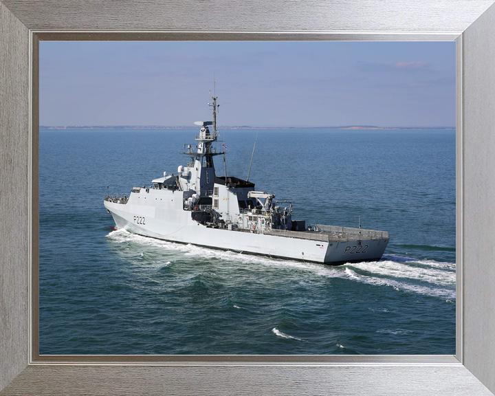 HMS Forth (P222) Royal Navy River Class Patrol Ship Port Side View Photo Print Wall Art Decor - Posters, Prints, & Visual Artwork - by Hampshire Prints (image 7 of 9)