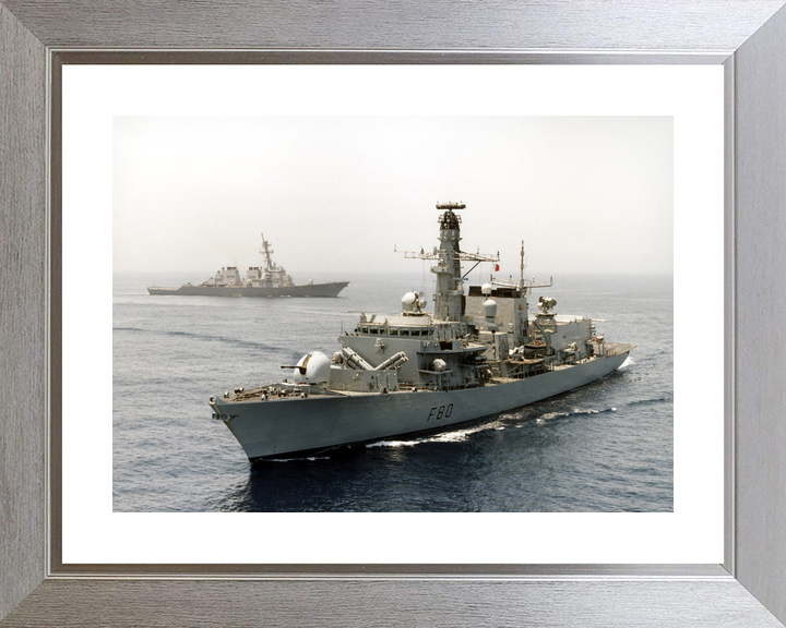 HMS Grafton (F80) Royal Navy Type 23 Frigate Port Side View Photo Print Wall Art Decor - Posters, Prints, & Visual Artwork - by Hampshire Prints (image 6 of 9)