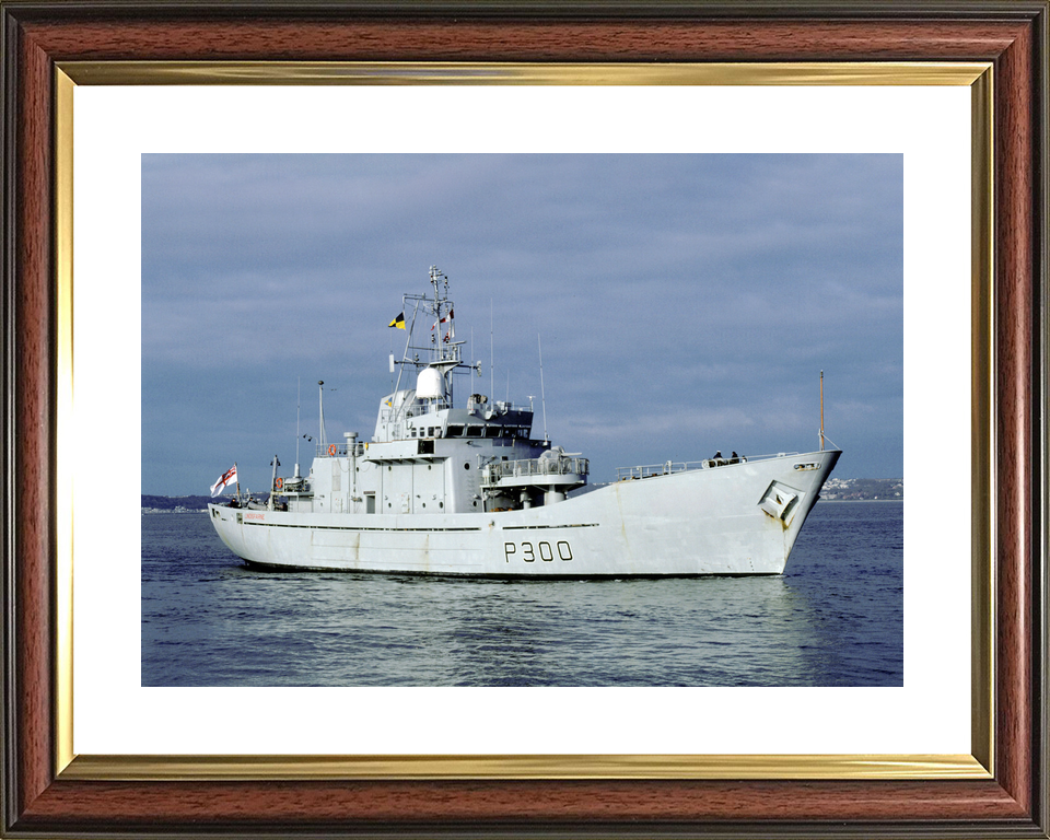 HMS Lindisfarne P300 Island Class Patrol Vessel 1992 Photo Print - Posters, Prints, & Visual Artwork - by Hampshire Prints (image 8 of 9)