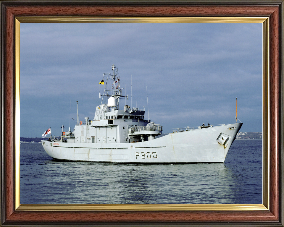 HMS Lindisfarne P300 Island Class Patrol Vessel 1992 Photo Print - Posters, Prints, & Visual Artwork - by Hampshire Prints (image 9 of 9)