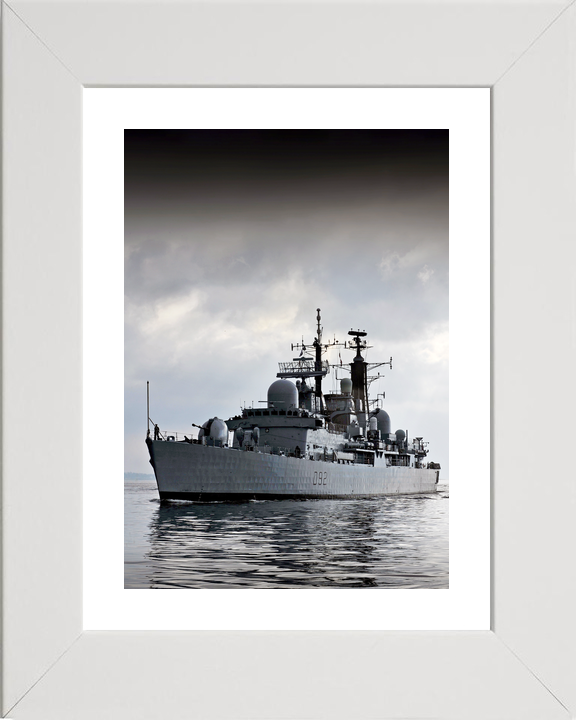 HMS Liverpool D92 Type 42 Destroyer 2011 Port Side Reflections Photo Print - Posters, Prints, & Visual Artwork - by Hampshire Prints (image 4 of 9)