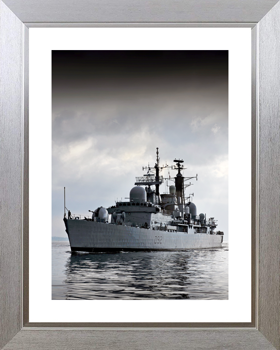 HMS Liverpool D92 Type 42 Destroyer 2011 Port Side Reflections Photo Print - Posters, Prints, & Visual Artwork - by Hampshire Prints (image 6 of 9)