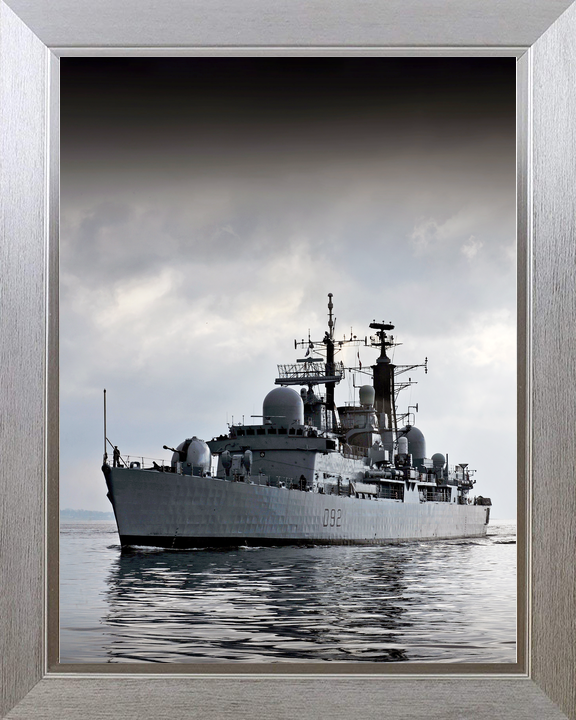 HMS Liverpool D92 Type 42 Destroyer 2011 Port Side Reflections Photo Print - Posters, Prints, & Visual Artwork - by Hampshire Prints (image 7 of 9)