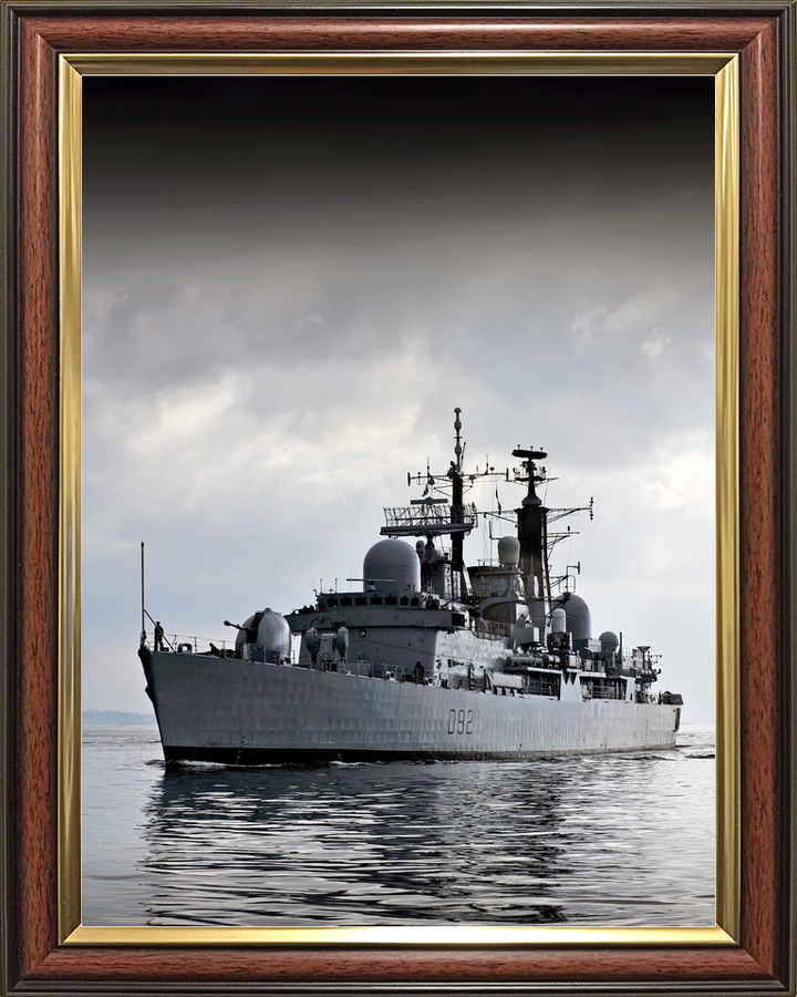 HMS Liverpool D92 Type 42 Destroyer 2011 Port Side Reflections Photo Print - Posters, Prints, & Visual Artwork - by Hampshire Prints (image 9 of 9)