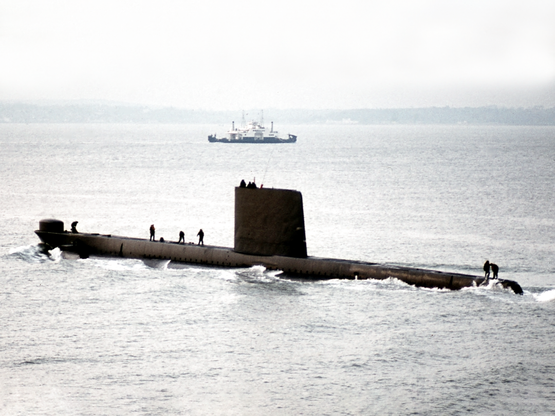 HMS Orpheus S11 Oberon Class Submarine 1983