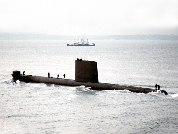 HMS Orpheus S11 Oberon Class Submarine 1983