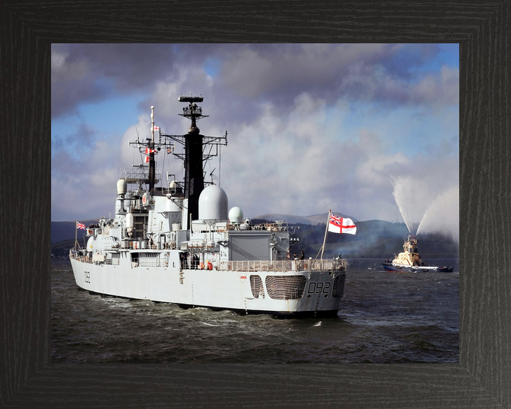 HMS Liverpool D92 Type 42 Destroyer 2012 With Tug Photo Print - Posters, Prints, & Visual Artwork - by Hampshire Prints (image 3 of 9)