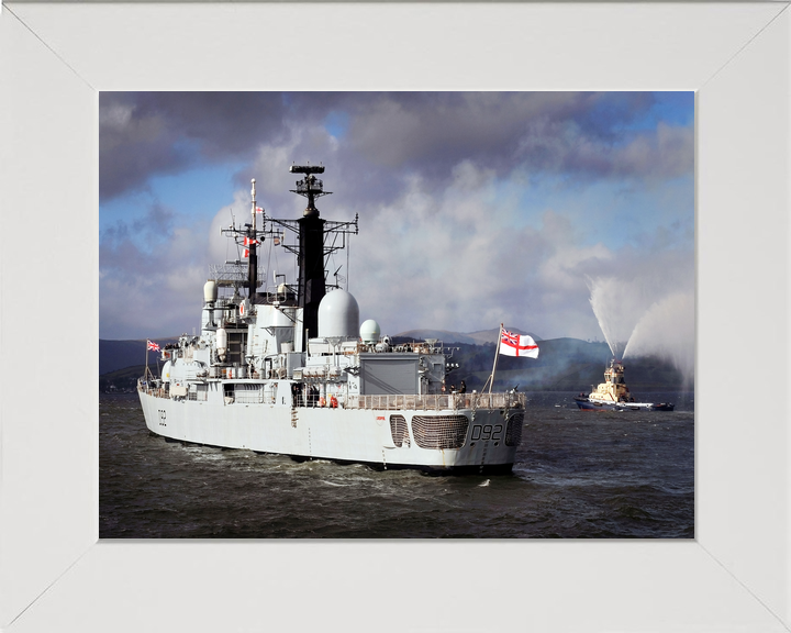 HMS Liverpool D92 Type 42 Destroyer 2012 With Tug Photo Print - Posters, Prints, & Visual Artwork - by Hampshire Prints (image 5 of 9)