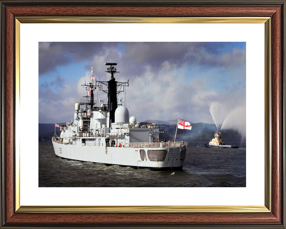 HMS Liverpool D92 Type 42 Destroyer 2012 With Tug Photo Print - Posters, Prints, & Visual Artwork - by Hampshire Prints (image 8 of 9)