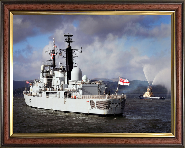 HMS Liverpool D92 Type 42 Destroyer 2012 With Tug Photo Print - Posters, Prints, & Visual Artwork - by Hampshire Prints (image 9 of 9)