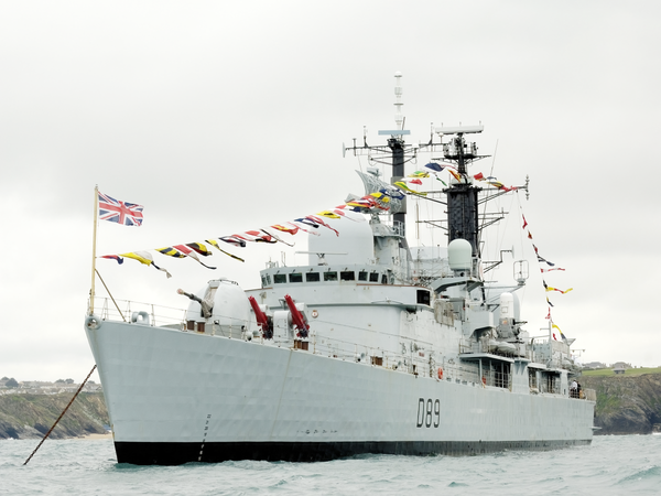 HMS Exeter D89 Type 42 Destroyer 25 May 2007