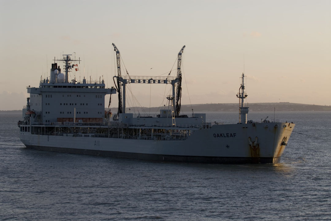 RFA Oakleaf A111 | Photo Print | Framed Print | Leaf Class | Support Tanker | Royal Fleet Auxiliary Hampshire Prints