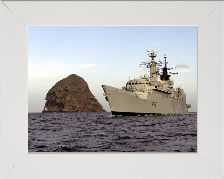 HMS Sheffield F96 Type 22 Frigate June 2001 Low Port Bow View