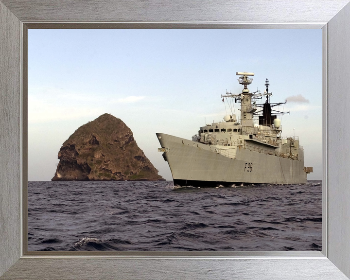 HMS Sheffield F96 Type 22 Frigate June 2001 Low Port Bow View
