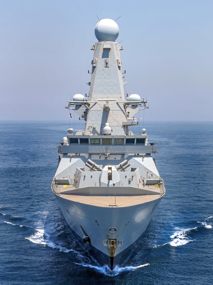 HMS Duncan (D37) Royal Navy Type 45 Destroyer High Bow View Photo Print Wall Art Decor Posters, Prints, & Visual Artwork Hampshire Prints 6 x 4 No Frame No