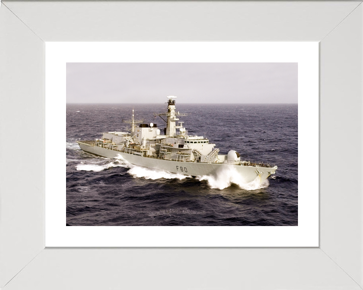 HMS Grafton (F80) Royal Navy Type 23 Frigate Underway Photo Print Wall Art Decor - Posters, Prints, & Visual Artwork - by Hampshire Prints (image 4 of 9)