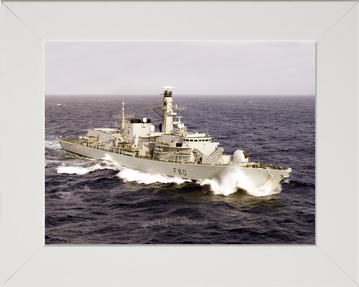 HMS Grafton (F80) Royal Navy Type 23 Frigate Underway Photo Print Wall Art Decor - Posters, Prints, & Visual Artwork - by Hampshire Prints (image 5 of 9)