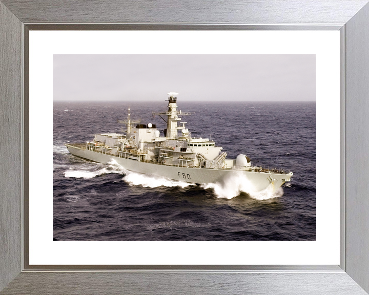 HMS Grafton (F80) Royal Navy Type 23 Frigate Underway Photo Print Wall Art Decor - Posters, Prints, & Visual Artwork - by Hampshire Prints (image 6 of 9)