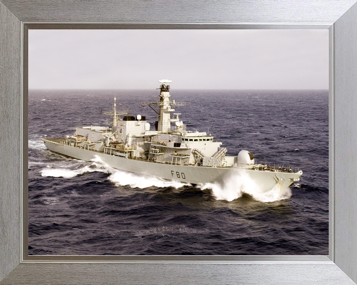 HMS Grafton (F80) Royal Navy Type 23 Frigate Underway Photo Print Wall Art Decor - Posters, Prints, & Visual Artwork - by Hampshire Prints (image 7 of 9)