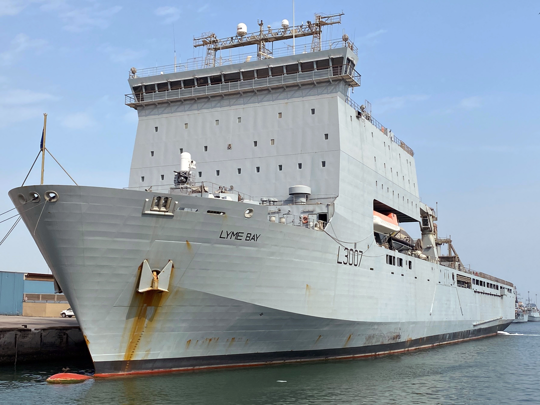 RFA Lyme Bay L3007 Bay Class Ship November 2021
