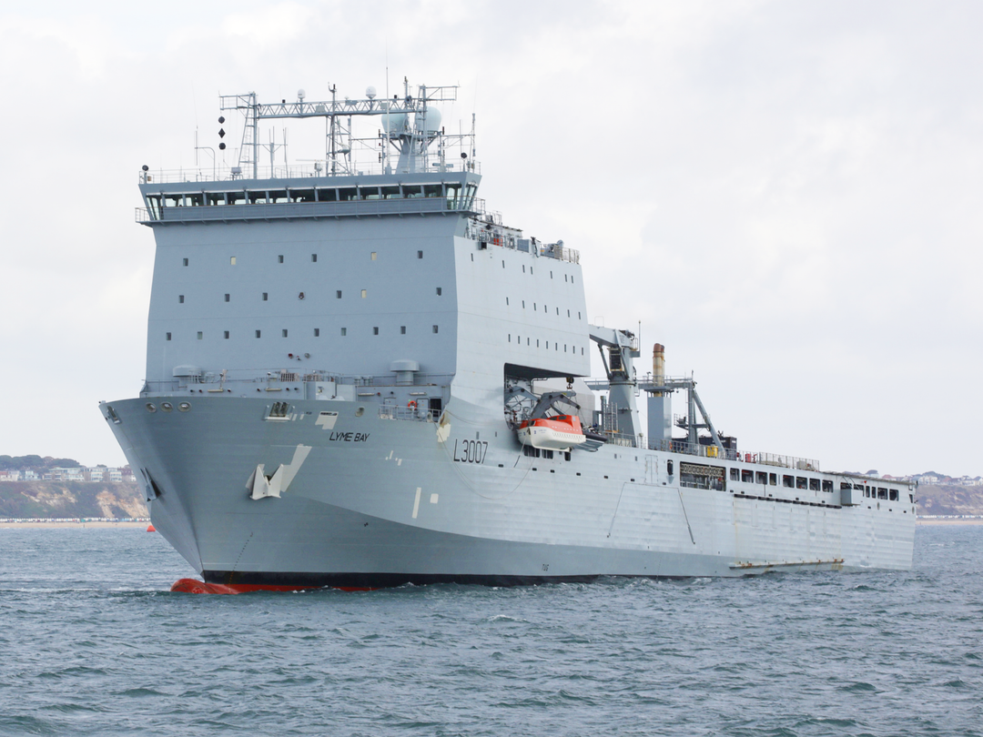 RFA Lyme Bay L3007 Bay Class Ship August 2019