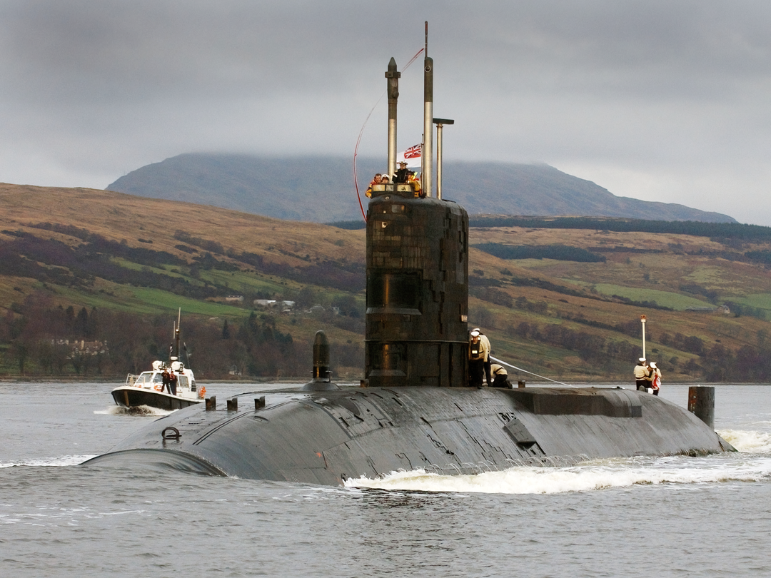 HMS Spartan S105 Swiftsure Class Submarine 2006