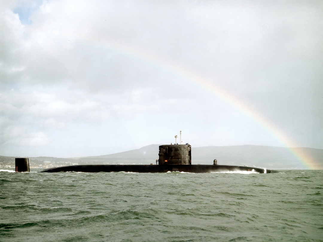 HMS Swiftsure S126 Swiftsure Class Submarine 1991