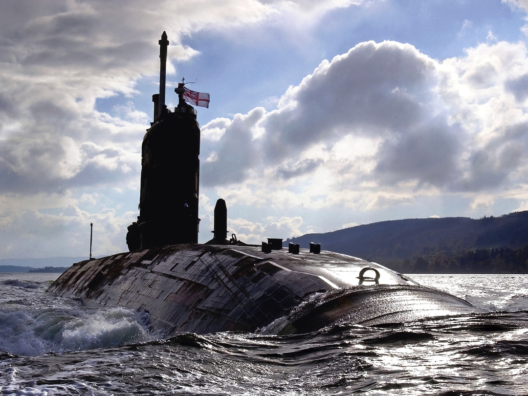HMS Superb S109 Swiftsure Class Submarine 2007