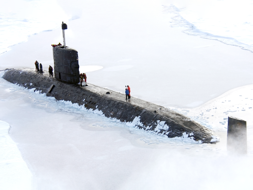 HMS Tireless S88 Trafalgar Class Submarine 2007 ICEX Photo Print - Posters, Prints, & Visual Artwork - by Hampshire Prints (image 1 of 9)