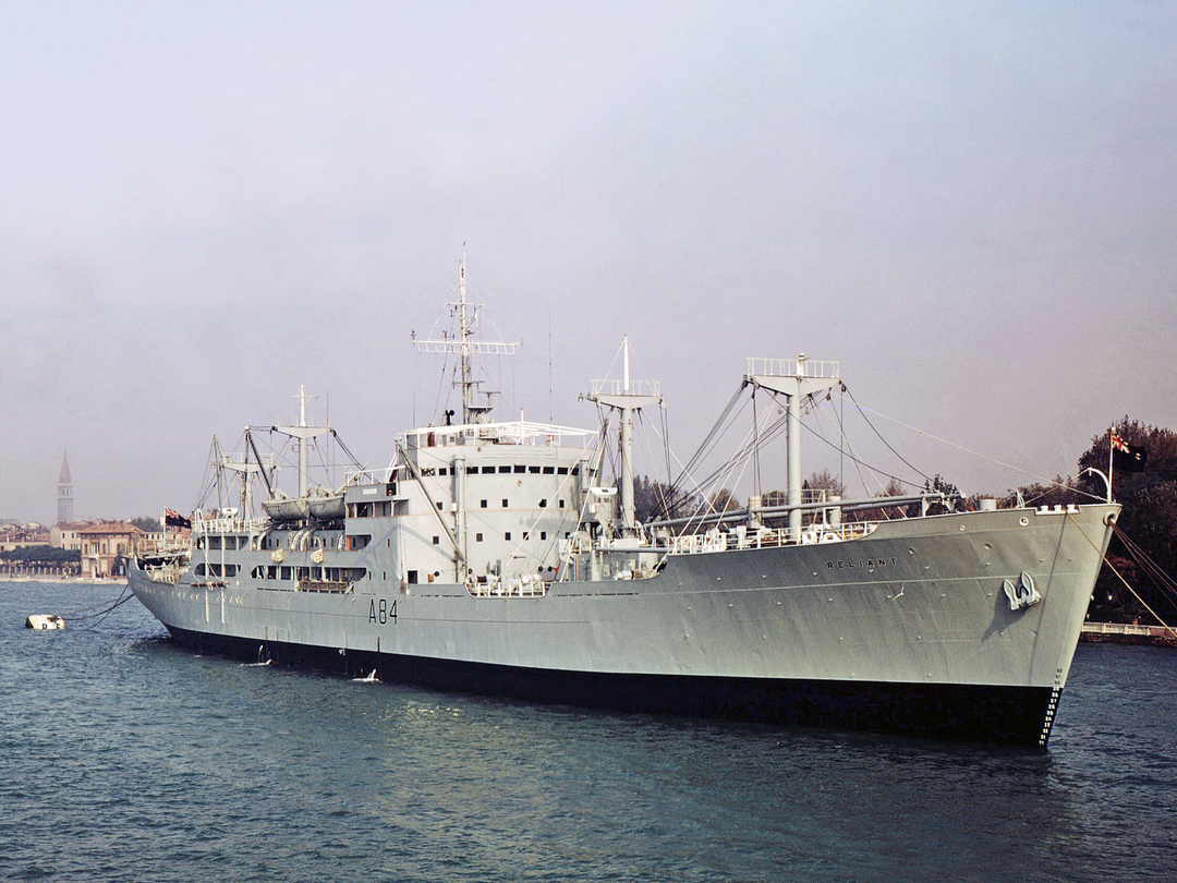 RFA Reliant A84 Stores Support Ship