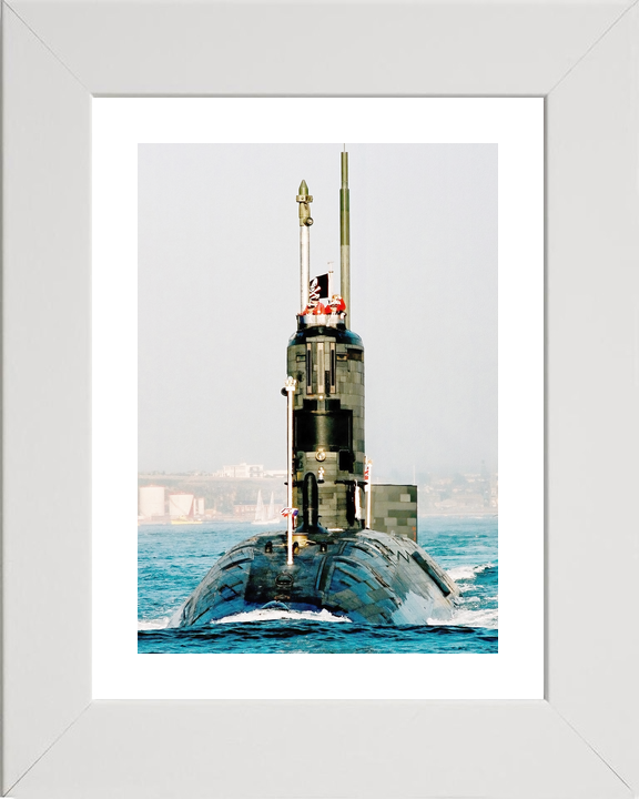 HMS Turbulent S87 Trafalgar Class Submarine 2003 Jolly Roger Photo Print - Posters, Prints, & Visual Artwork - by Hampshire Prints (image 4 of 9)