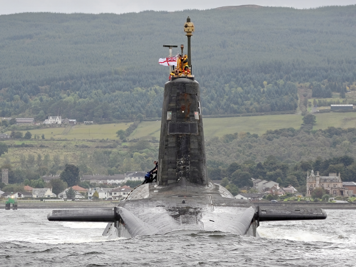 HMS Vanguard S28 Vanguard Class Submarine 2012 Faslane Photo Print - Posters, Prints, & Visual Artwork - by Hampshire Prints (image 1 of 9)
