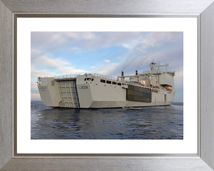 RFA Mounts Bay L3008 Bay Class Ship March 2016 Starboard Quarter View