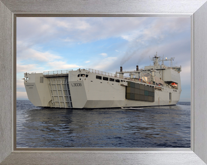 RFA Mounts Bay L3008 Bay Class Ship March 2016 Starboard Quarter View