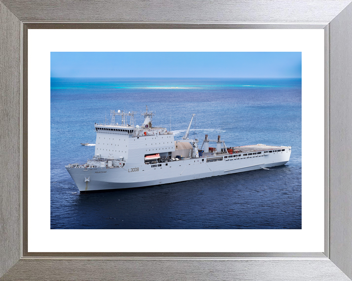 RFA Mounts Bay L3008 Bay Class Ship July 2018 Port View