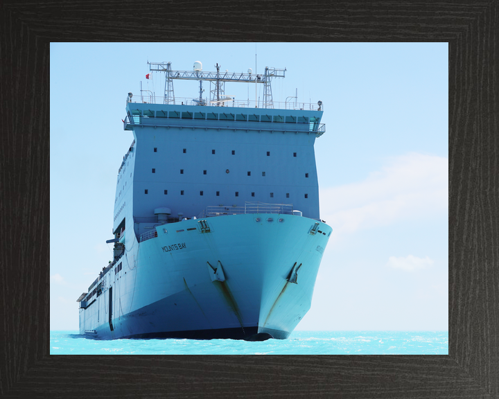 RFA Mounts Bay L3008 Bay Class Ship September 2019 On Blue Seas